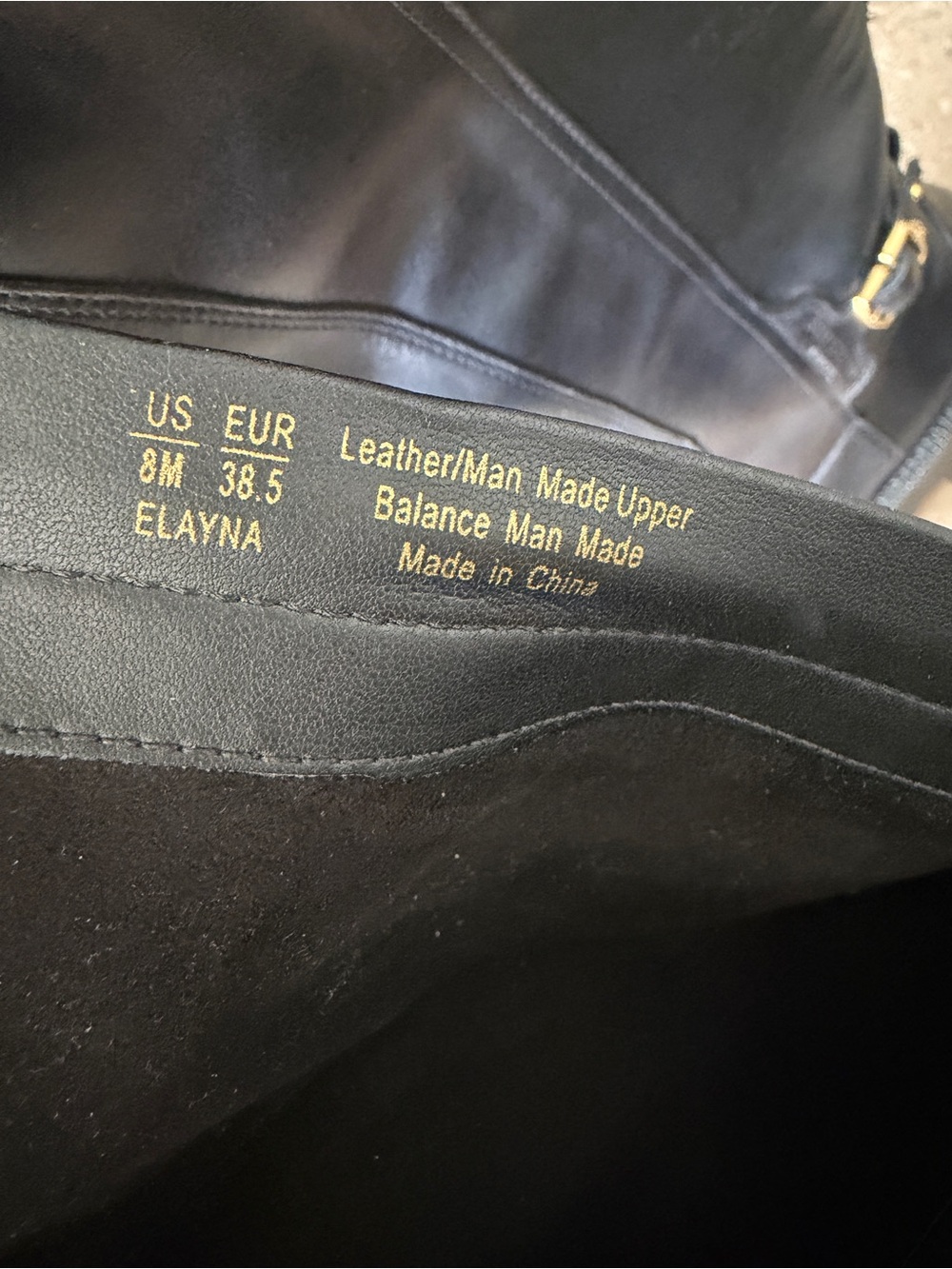 EUC Sam Edelman Black Leather Elayna Knee High Boot - Picture 13 of 13